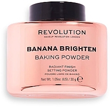 Пудра для лица - Makeup Revolution Banana Brighten Baking Powder — фото N1