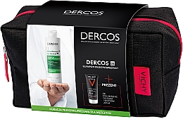 Духи, Парфюмерия, косметика Набор - Vichy Dercos (shm/390ml + sh/gel/200ml + bag)