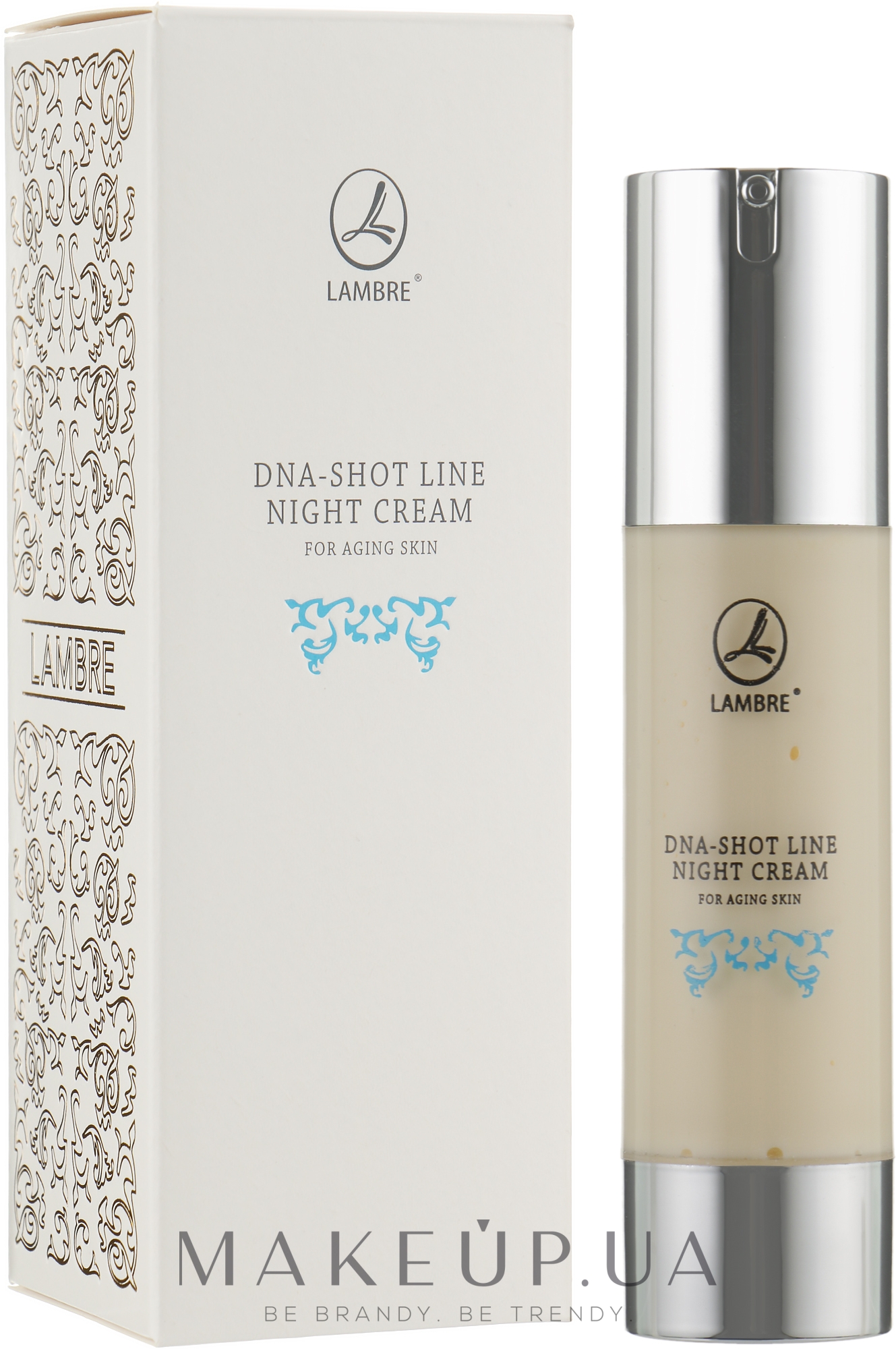 Нічний крем для обличчя - Lambre DNA-Shot Line Night Cream For Aging Skin — фото 50ml