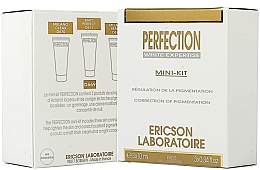 Духи, Парфюмерия, косметика УЦЕНКА Мини-набор - Ericson Laboratoire Mini Kit Perfection White Expertise (scrab/10ml + cr/10ml + concentrate/10ml) *