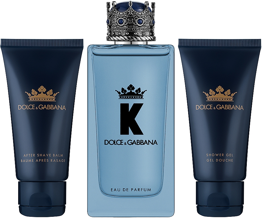 Dolce&Gabbana K - Набір (edp/100ml + sh/gel/50ml + after/sh/balm/50ml) — фото N1