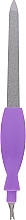 Пилочка для ногтей с триммером для кутикулы, фиолетовая - Zinger Classic — фото N1