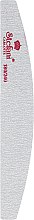 Духи, Парфюмерия, косметика Пилочка для ногтей в форме полумесяца, серая, 180/240 - Stefani Carlotte