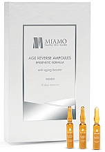 Парфумерія, косметика Омолоджувальні ампули для обличчя - Miamo Age Reverse Ampoules