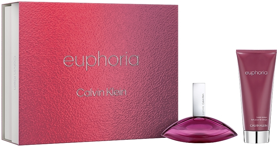 Calvin Klein Euphoria - Набір (edp/50ml + b/lot/100ml) — фото N2