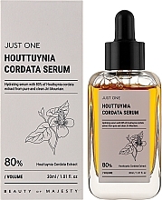 Сыворотка с экстрактом хауттюйнии сердцевидной - Beauty Of Majesty Just One Houttuynia Cordata Extract — фото N2