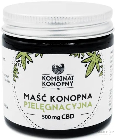 Конопляная мазь для кожи лица и тела - Kombinat Konopny 500 mg CBD — фото 50g