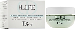 Крем-сорбет для лица - Dior Hydra Life Hydration Rescue Intense Sorbet Creme — фото N2
