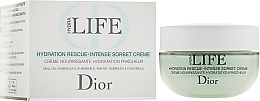 Крем-сорбет для обличчя - ChristianDior Hydra Life Hydration Rescue Intense Sorbet Creme — фото N2