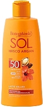 Духи, Парфюмерия, косметика Солнцезащитный лосьон для тела - Bottega Verde Sol Hibiscus & Argan Sun Lotion SPF50