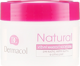 Крем для лица, ночной - Dermacol Natural Almond Oil Nourishing Care Cream — фото N2