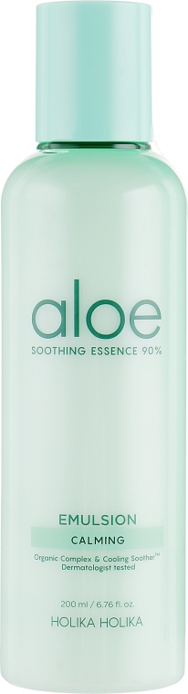 Увлажняющая эмульсия для лица - Holika Holika Aloe Soothing Essence 90% Emulsion Calming — фото N1