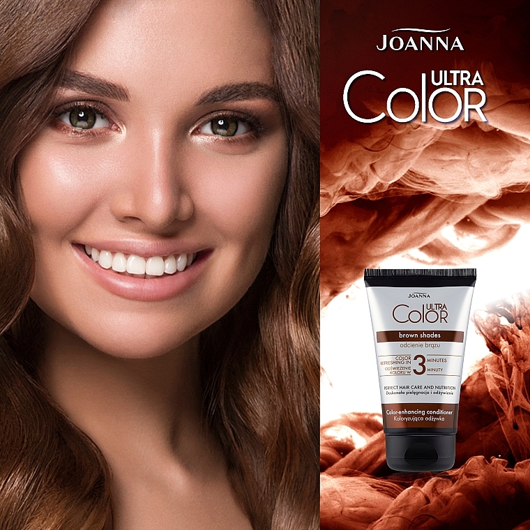 Оттеночный кондиционер для волос "Brown Shades" - Joanna Ultra Color System  — фото N4
