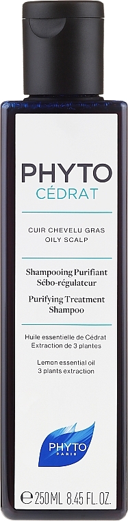 Шампунь для волос - Phyto Phytocedrat Purifying Treatment Shampoo — фото N1