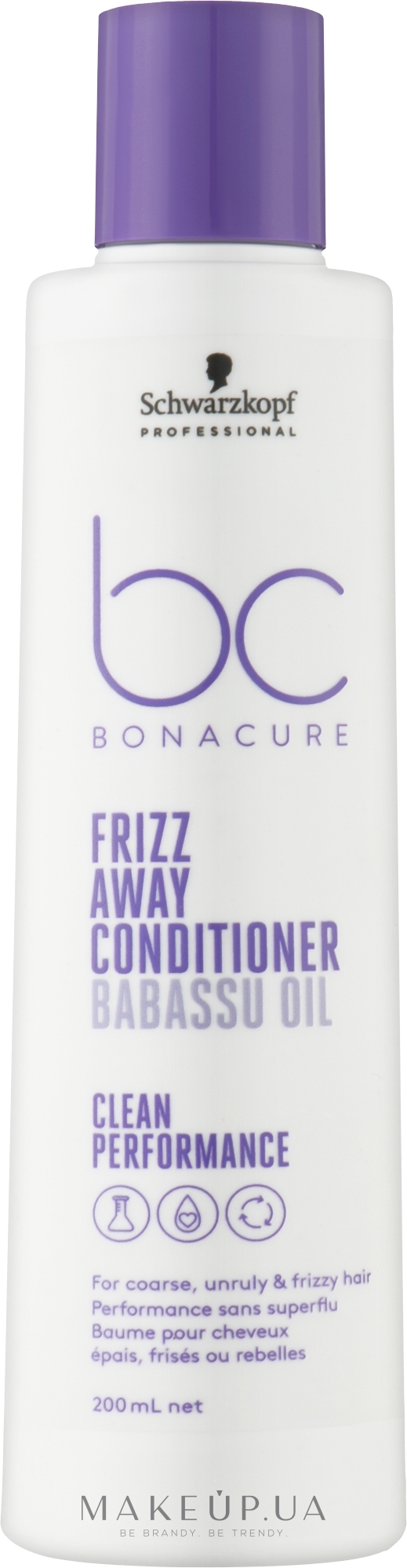 Кондиционер для волос - Schwarzkopf Professional Bonacure Frizz Away Conditioner — фото 200ml