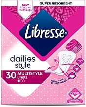 Ежедневные прокладки, 30 шт. - Libresse Dailies Style Multistyle — фото N2