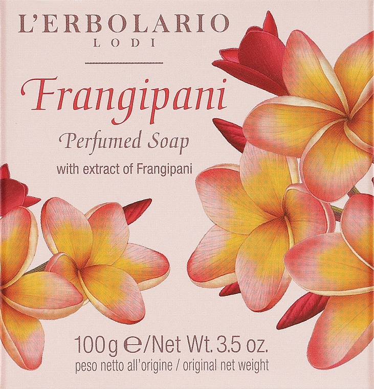 L’Erbolario Frangipani - Парфюмированное мыло — фото N1