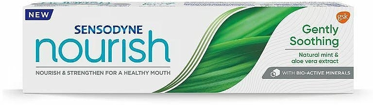 Зубная паста для людей с повышенной чувствительностью зубов - Sensodyne Nourish — фото N1