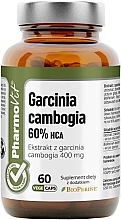 Харчова добавка "Гарцинія камбоджійська"     - Pharmovit Clean Label Garcinia Cambogia 60% HCA — фото N1