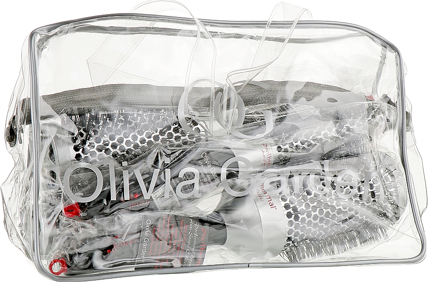 Набор из 5 брашингов - Olivia Garden Pro Thermal (br/5шт + bag) — фото N1