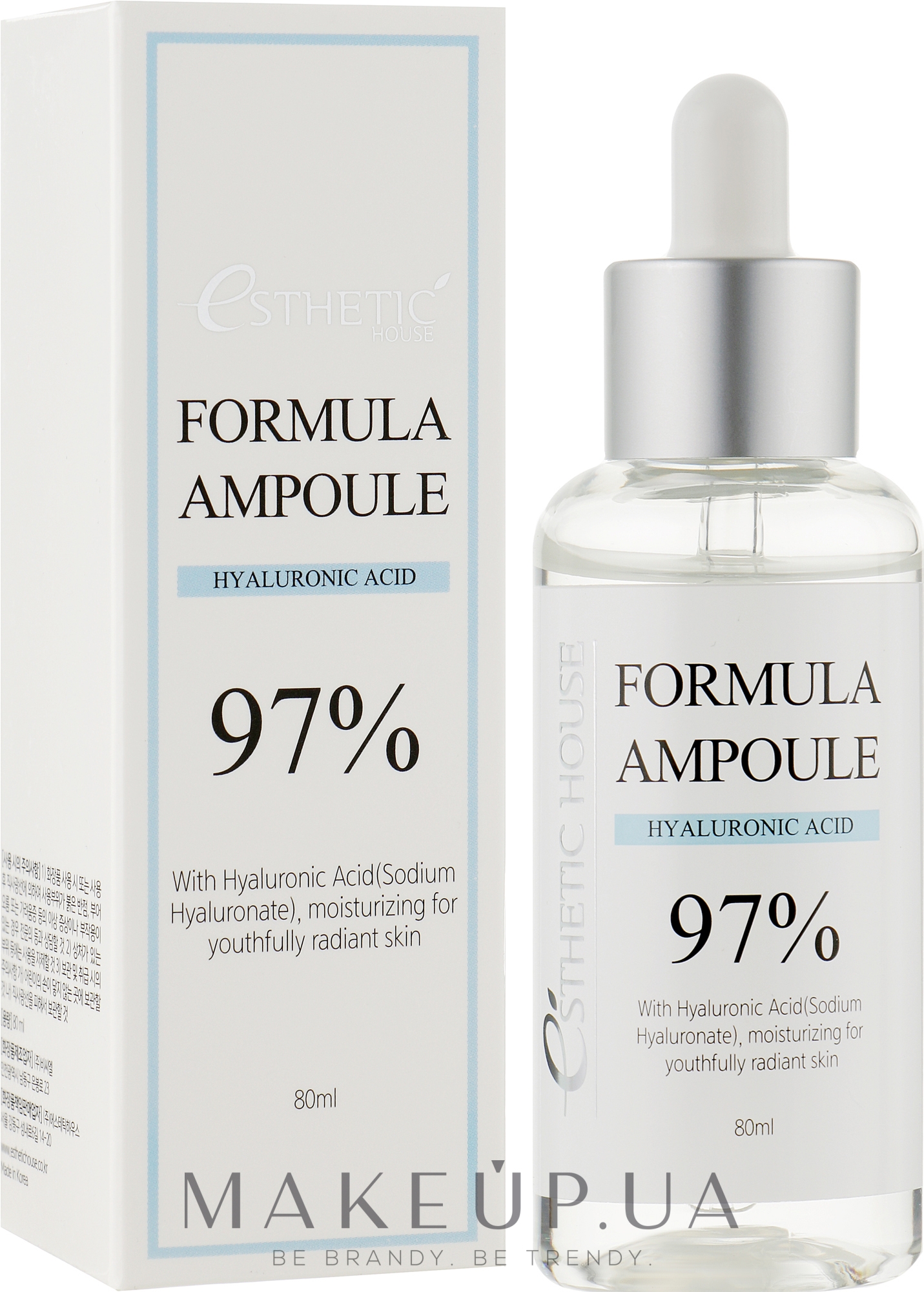 Увлажняющая сыворотка для лица с гиалуроновой кислотой - Esthetic House Formula Ampoule Hyaluronic Acid — фото 80ml