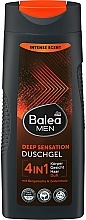 Духи, Парфюмерия, косметика Гель-шампунь для душа 4 в 1 - Balea Men Shower Gel Deep Sensation