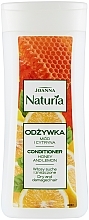Кондиціонер для сухого і пошкодженого волосся "Мед і лимон" - Joanna Naturia Conditioner With Honey And Lemon — фото N1