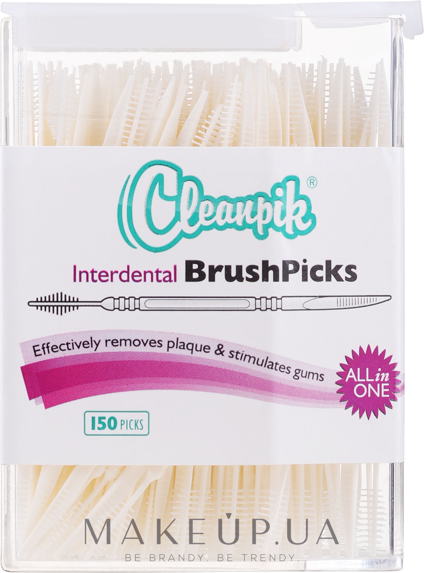 Межзубные ершики - Cleanpik Interdental BrushPicks — фото 150шт