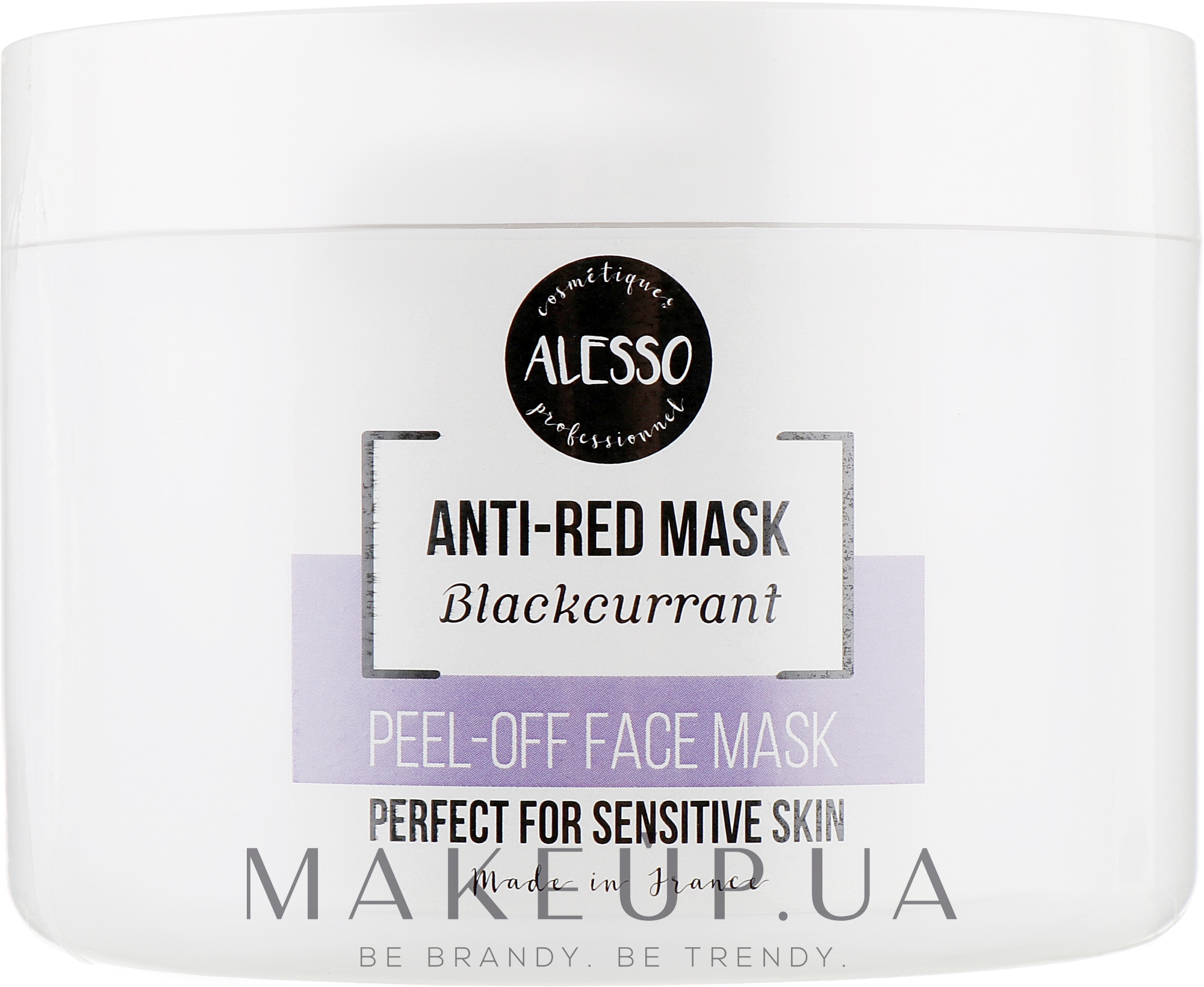 Маска для лица альгинатная, успокаивающая c черной смородиной - Alesso Professionnel Alginate Peel-Off Face Mask  — фото 200g