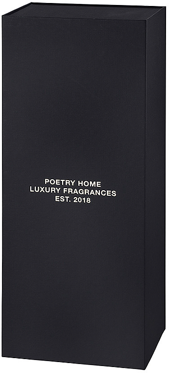Poetry Home Black Square Collection - Набор (perfumed diffuser/250 ml + candle/200g) — фото N1