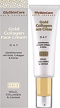 Коллагеновый дневной крем для лица с золотом - GlySkinCare Gold Collagen Day Face Cream — фото N2