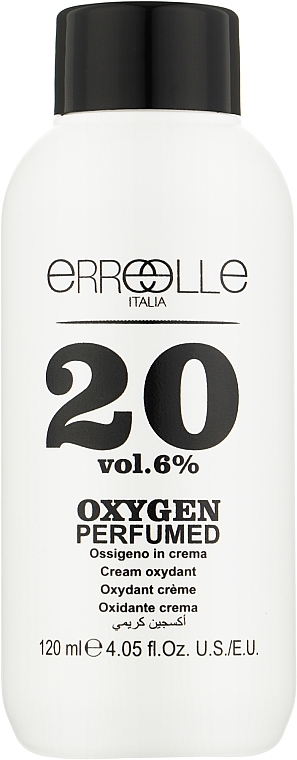 Крем-окислювач для фарби 20 vol-6% - Erreelle Italia Glamour Professional Ossigeno In Crema
