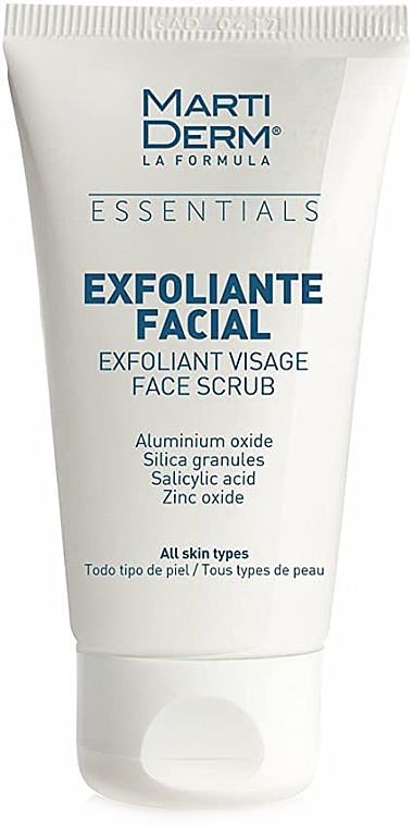 Скраб для обличчя - MartiDerm Essentials Exfoliating Facial Scrub — фото N1