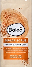 Сахарный скраб для лица с коричневым сахаром и чиа - Balea Sugar Face Scrub With Brown Sugar And Chia — фото N1