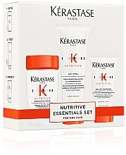 Набор по уходу за волосами - Kerastase Nutritive Discovery Set (shmp/80ml + h/fondant/75ml + h/milk/50ml) — фото N1
