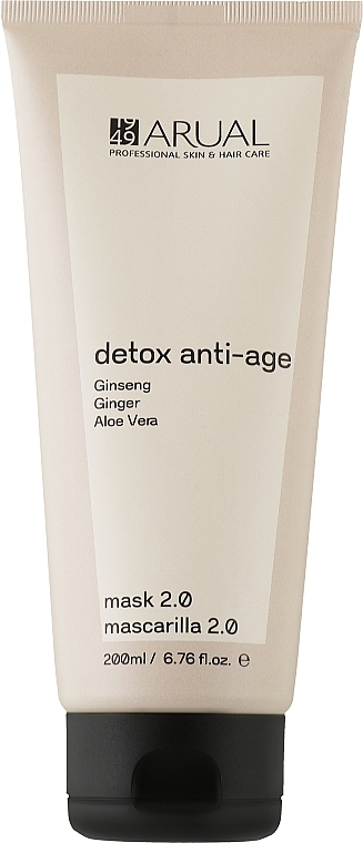 Интенсивная восстанавливающая маска для волос - Arual Detox Anti-age Mask — фото N1