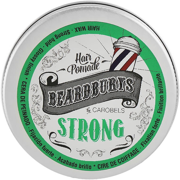 Помада для волосся сильної фіксації - Beardburys Strong Wax — фото N1