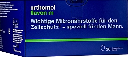 Духи, Парфюмерия, косметика Витаминный комплекс для мужчин при проблемах предстательной железы, капсулы - Orthomol Flavon M