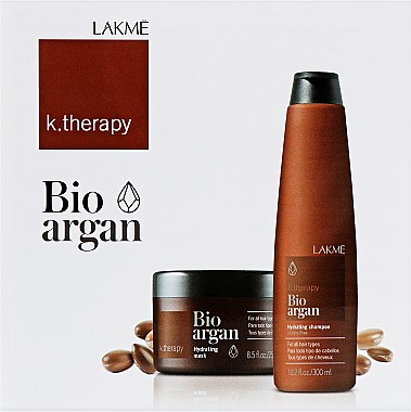 Набор пробников с аргановым маслом для волос - Lakme K.Therapy Bio Argan — фото N1