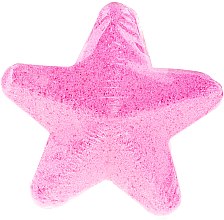 Шипляча зірка для ванни, полуниця - IDC Institute Bath Fizzer Star — фото N1