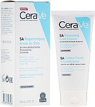 Духи, Парфюмерия, косметика Крем для сухой и потрескавшейся кожи ног - CeraVe SA Renewing Foot Cream