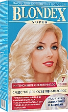Парфумерія, косметика Засіб для освітлення волосся - Supermash Blondex Super