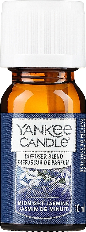 Олія для ультразвукового дифузора "Опівнічний жасмин" - Yankee Candle Midnight Jasmine Ultrasonic Diffuser Aroma Oil — фото N1