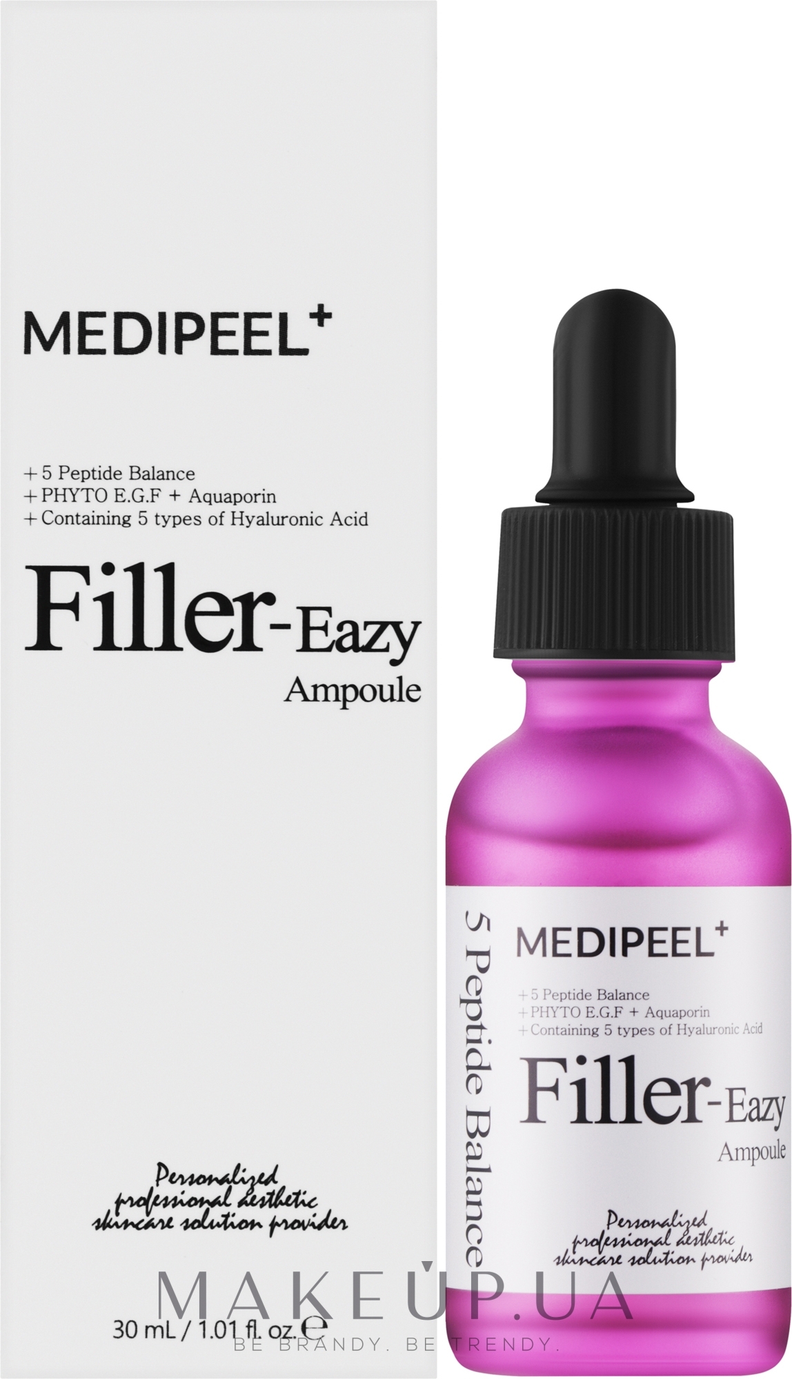 Ампула-филлер с пептидами и EGF от морщин - MEDIPEEL Eazy Filler Ampoule — фото 30ml