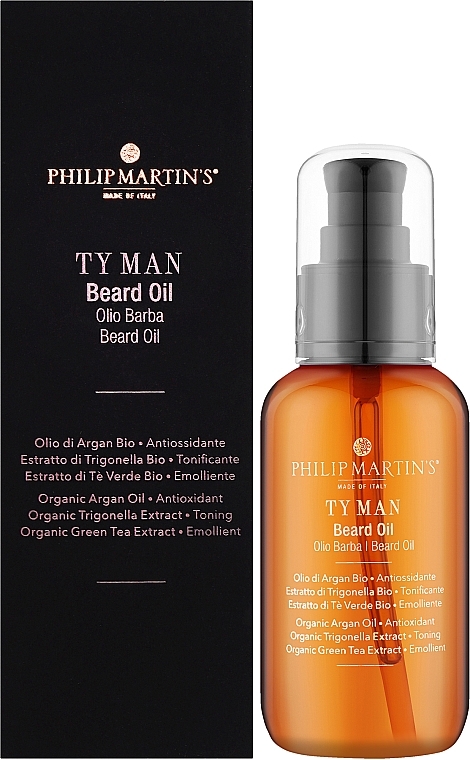 Масло для ухода за бородой - Philip Martin's Ty Man Beard Oil — фото N2