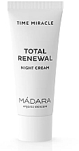 Духи, Парфюмерия, косметика Крем для лица - Madara Time Miracle Total Renewal Night Cream