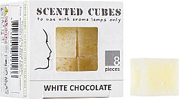 Аромакубики "Белый шоколад" - Scented Cubes White Chocolate Candle — фото N1