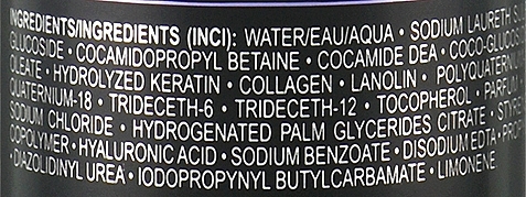 Шампунь для седых волос - Pharma Group Laboratories Collagen & Hyaluronic Acid Anti-Grey Shampoo — фото N5