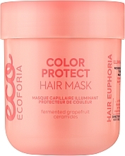 Парфумерія, косметика Маска для фарбованого волосся - Ecoforia Hair Euphoria Color Protect Hair Mask
