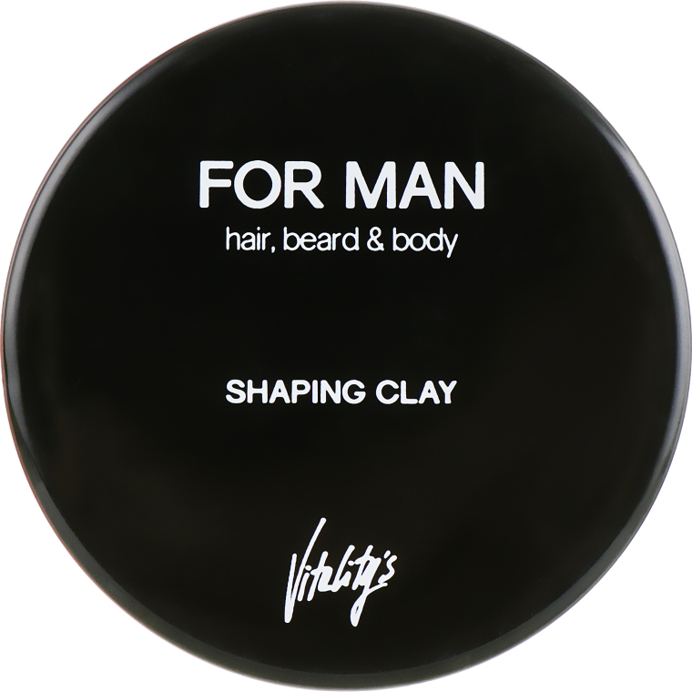 Моделирующая глина для укладки волос - Vitality's For Man Shaping Clay — фото N1